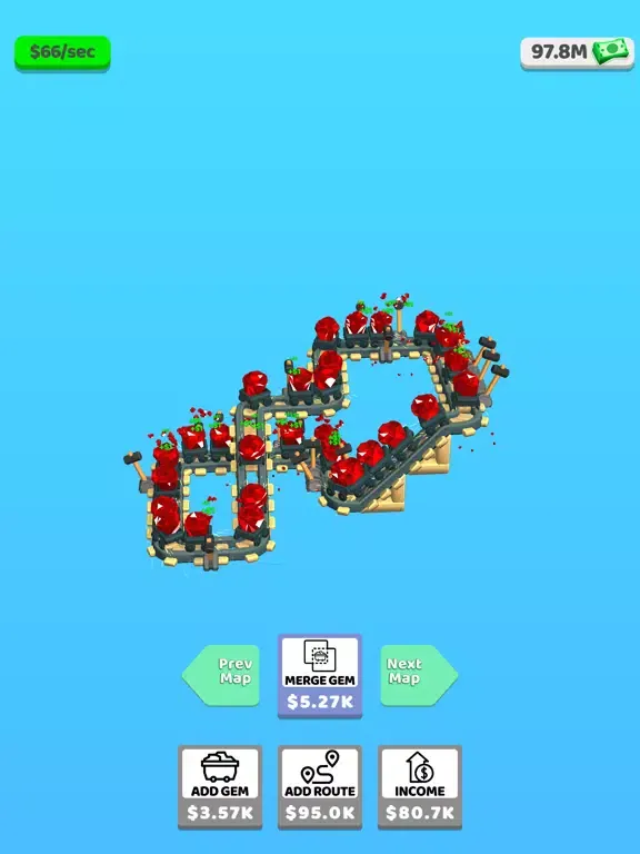 تصاویر Gem Clicker Idle iPad 