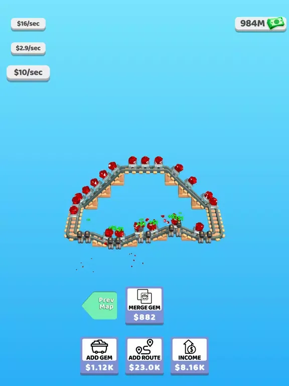 تصاویر Gem Clicker Idle iPad 