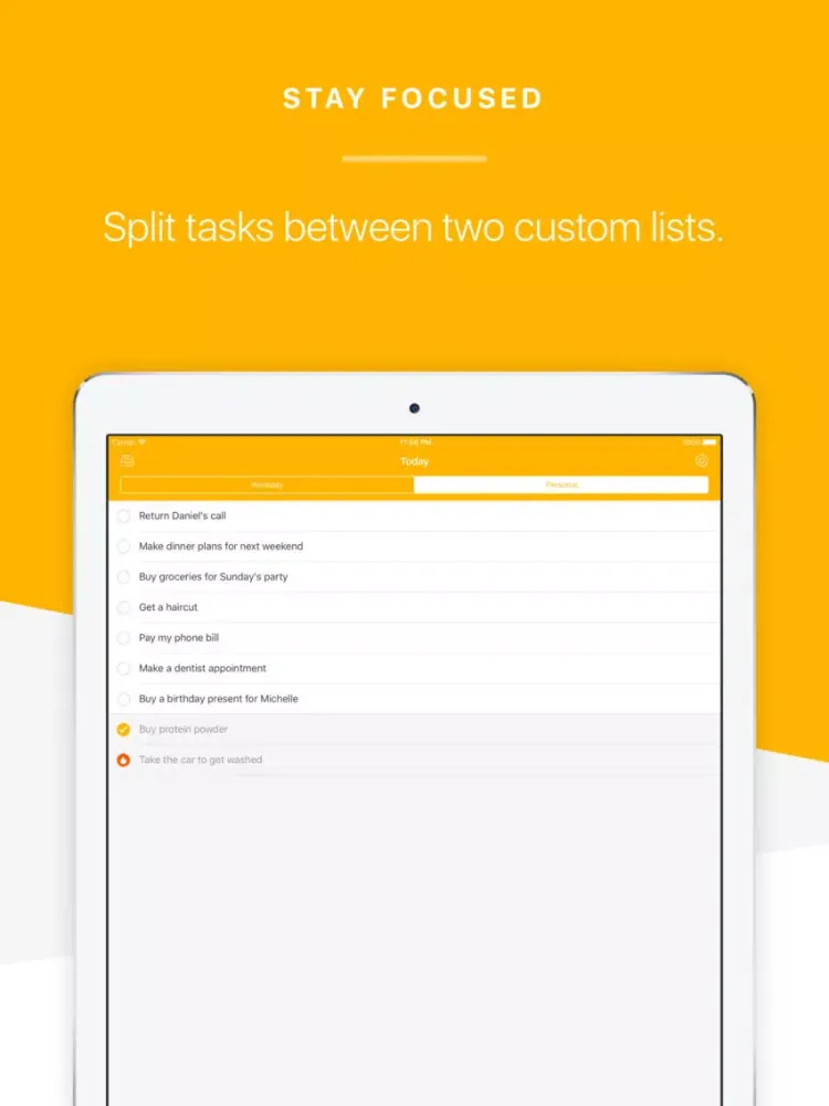 Shyft: To-Do List & Task Manager iPad  Screenshots