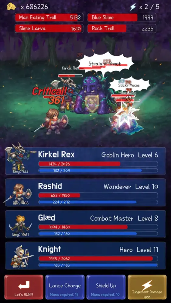 Tangkapan skrin Legend Of Maktar