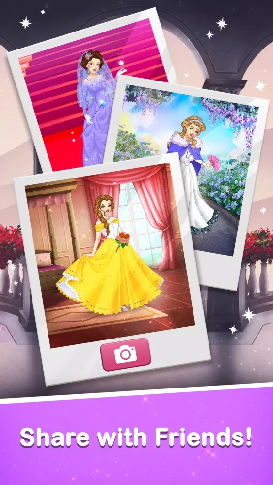 Dress Up girls Princess avatar スクリーンショット