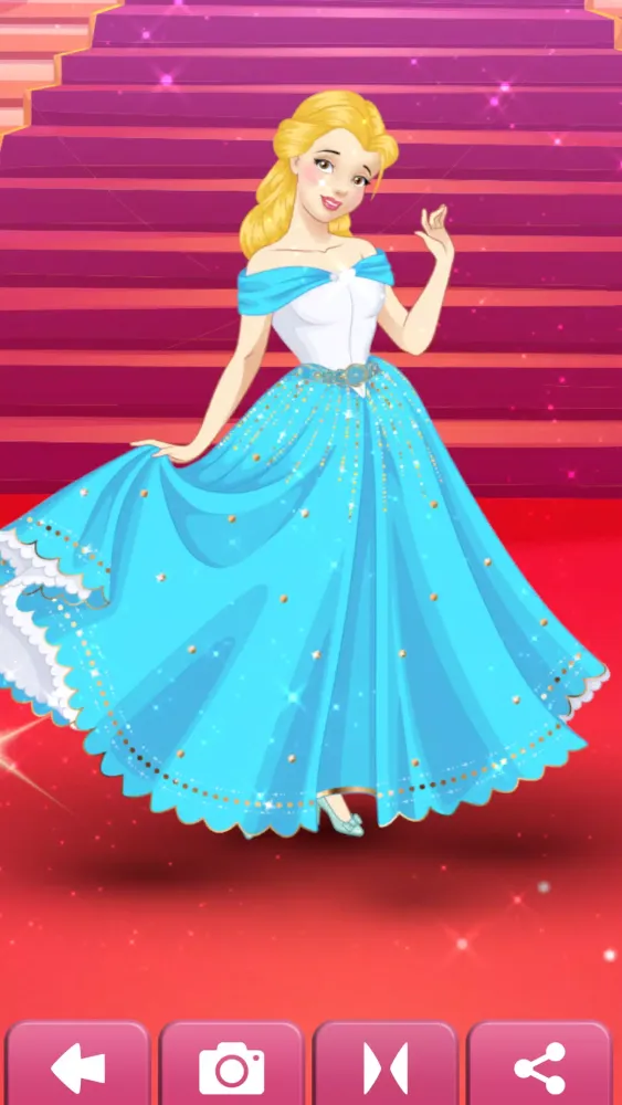 Dress Up girls Princess avatar スクリーンショット