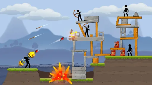 Capturas de pantalla de Boom Stick: Bazooka Puzzles