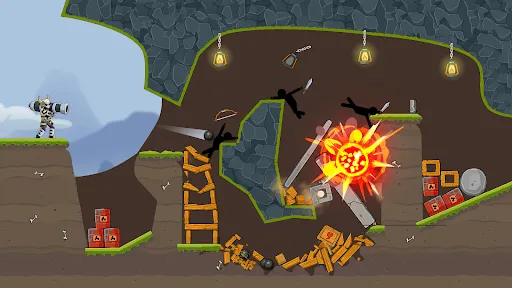 Capturas de pantalla de Boom Stick: Bazooka Puzzles