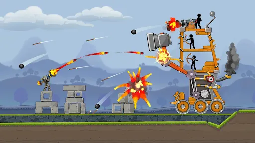 Capturas de pantalla de Boom Stick: Bazooka Puzzles