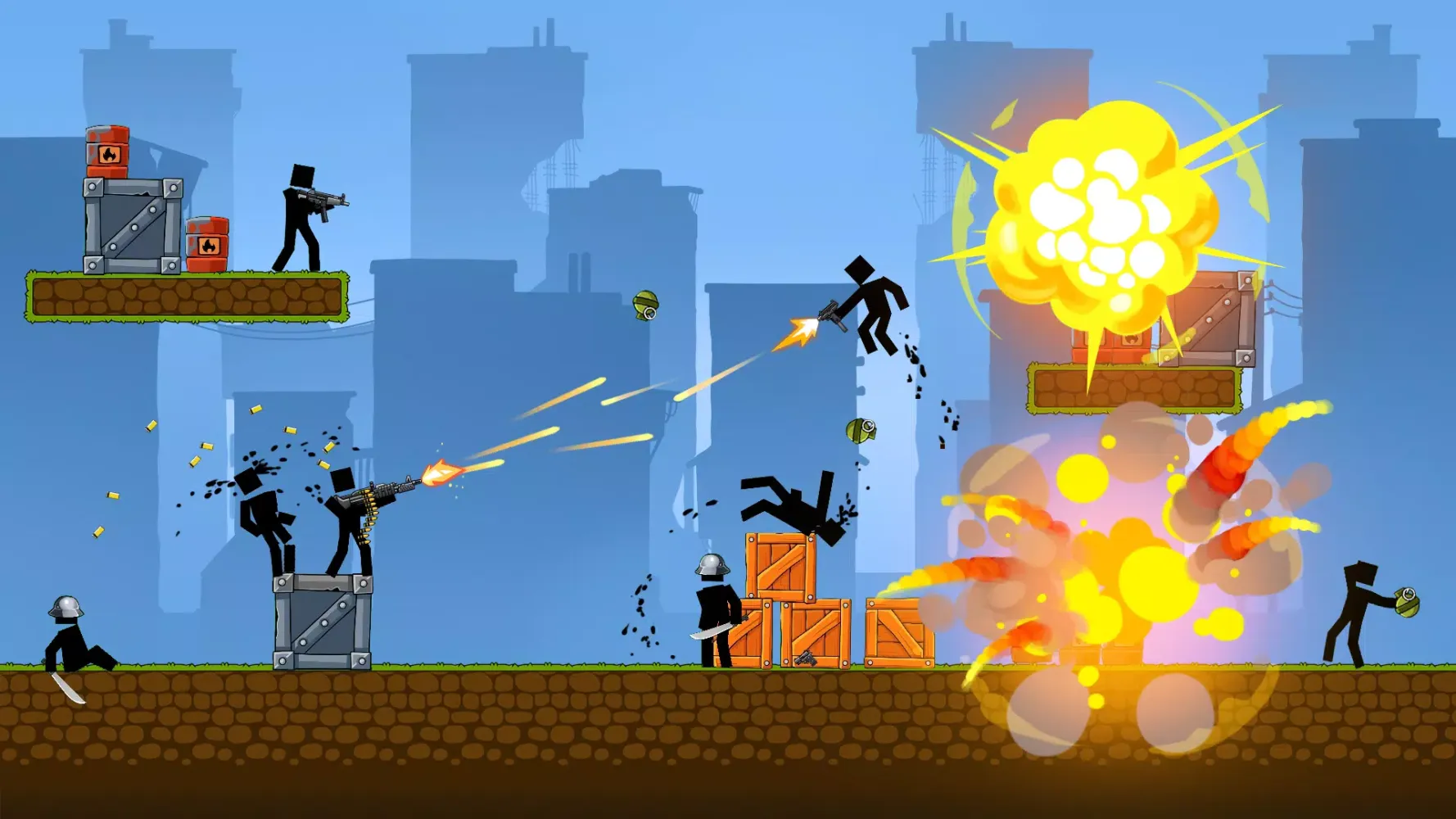 Tangkapan layar The Gunner 2: Guns and Zombies