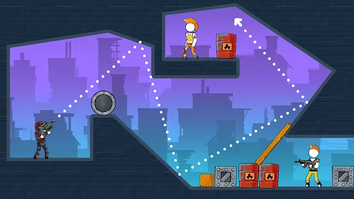 The Gunner: Stickman Gun Hero Ekran Görüntüleri