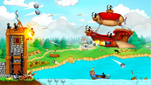The Catapult: Stickman Pirates Screenshots