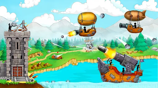 The Catapult: Stickman Pirates Screenshots