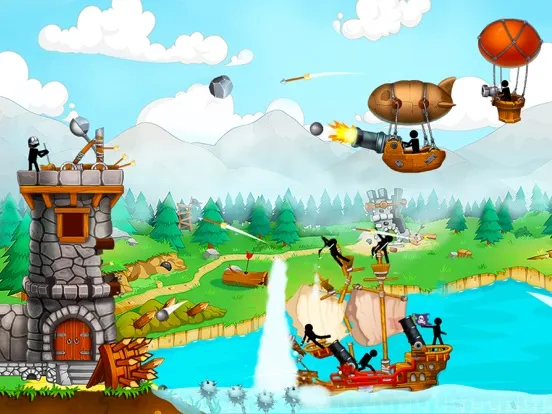 The Catapult: stick man game iPad  স্ক্রিনশট