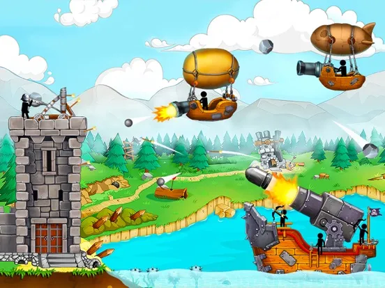 The Catapult: stick man game iPad  স্ক্রিনশট