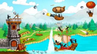 The Catapult: stick man game স্ক্রিনশট