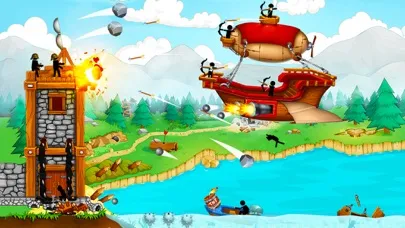 The Catapult: stick man game স্ক্রিনশট