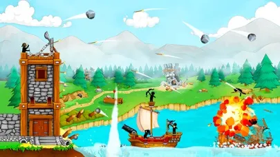 The Catapult: stick man game স্ক্রিনশট
