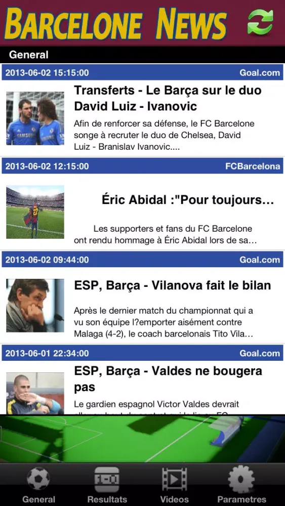 Barcelone News Ekran Görüntüleri