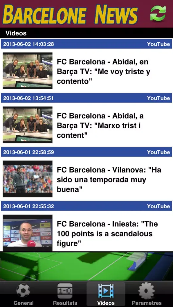 Barcelone News Ekran Görüntüleri