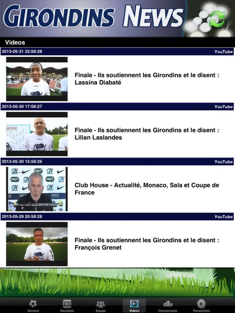 صور Girondins News iPad 