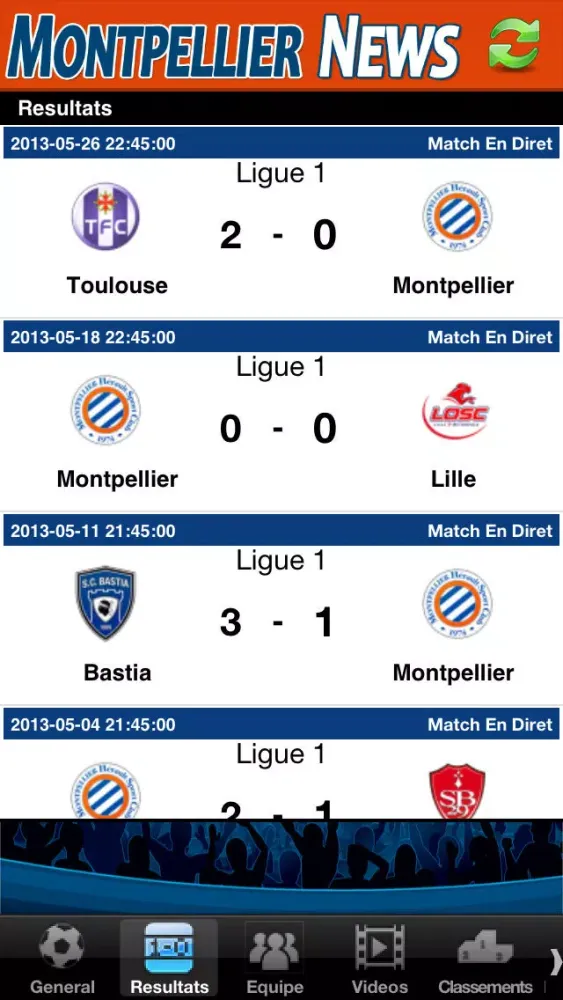ภาพหน้าจอของ Montpellier News