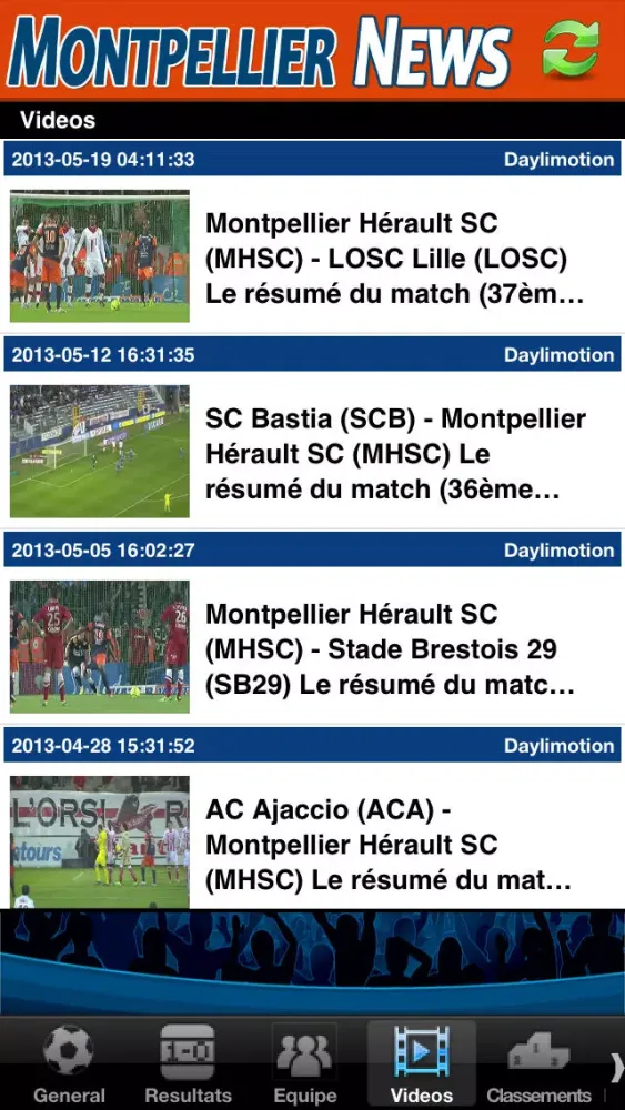 ภาพหน้าจอของ Montpellier News