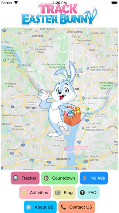 تصاویر Easter Bunny Tracker Official