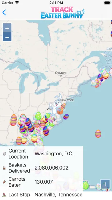 تصاویر Easter Bunny Tracker Official
