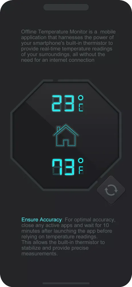 Offline Temperature Monitor Screenshots