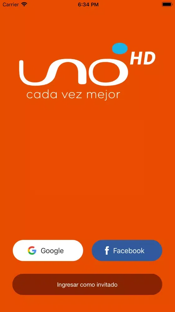 Screenshot di Red UNO de Bolivia