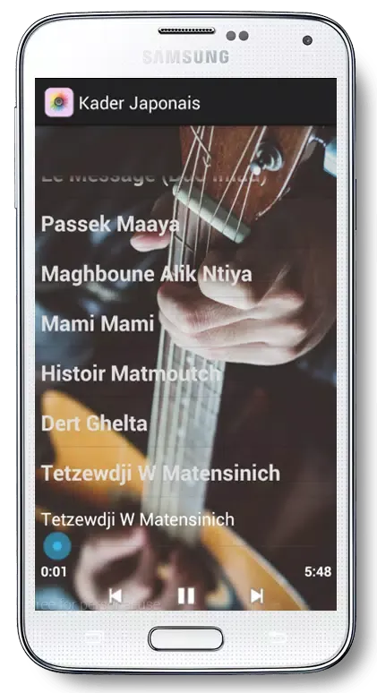 Kader Japonais Chansons Screenshots