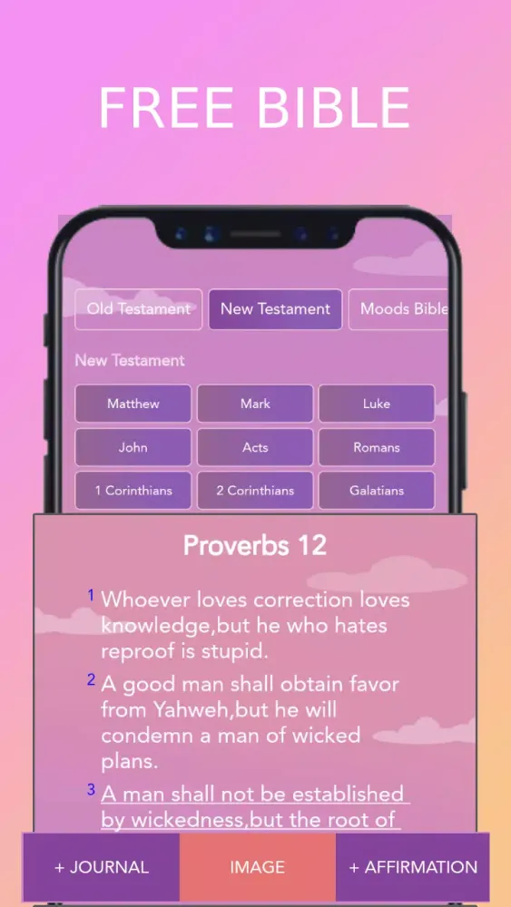 Daily Affirmations Bible Study Screenshots