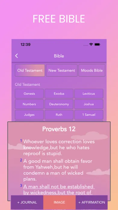 Zrzuty ekranu Christian Journal -Bible& More