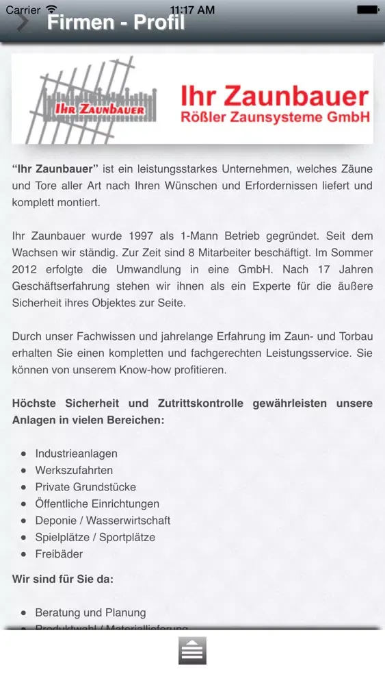 Tangkapan layar Ihr Zaunbauer