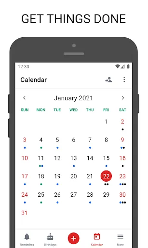 Zrzuty ekranu BZ Reminder PRO