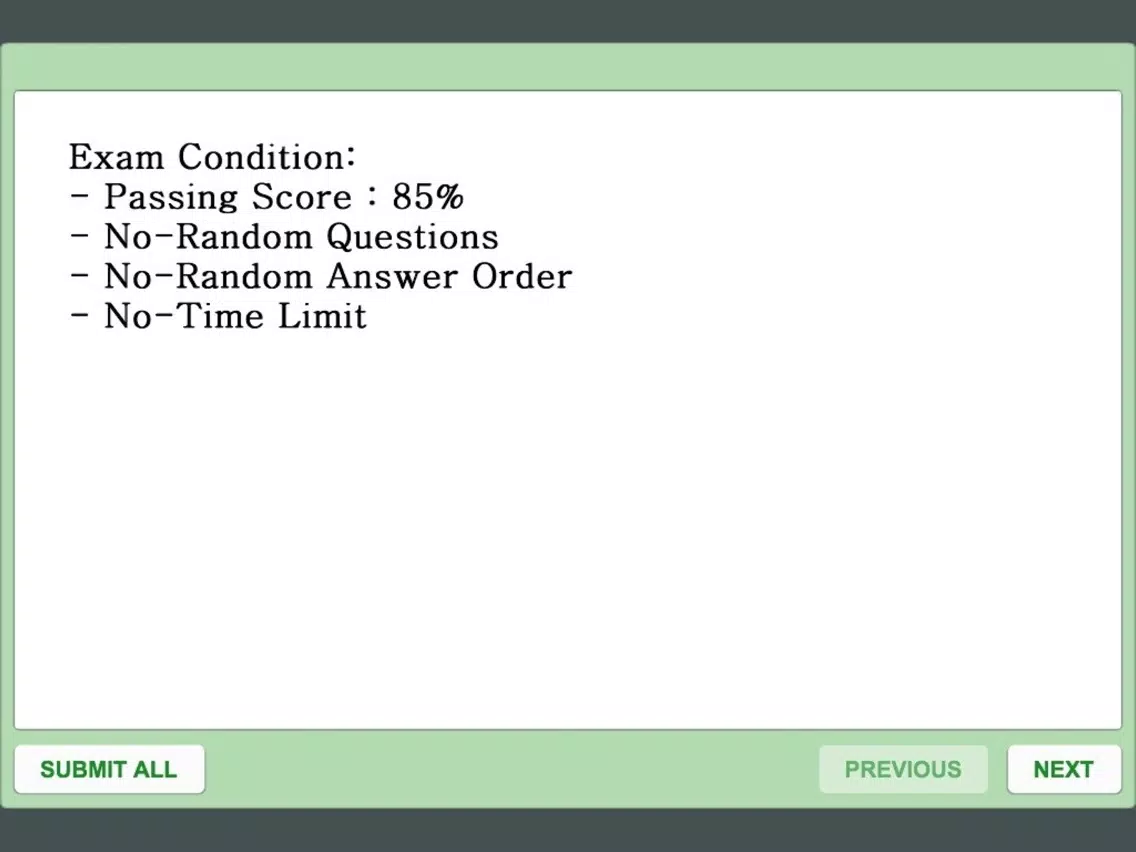 200-355 Practice Exam iPad 应用截图