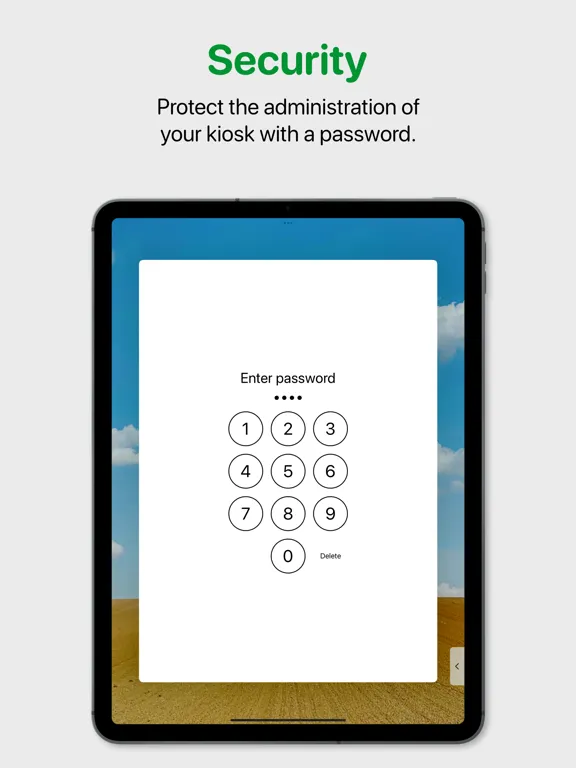 Kiosker: Fullscreen Web Kiosk iPad 应用截图