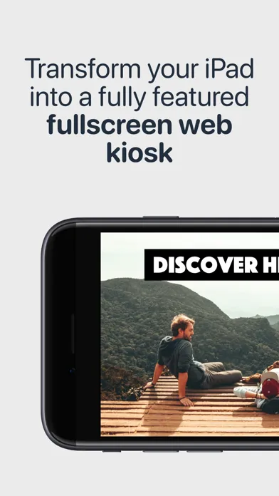 Kiosker: Fullscreen Web Kiosk应用截图