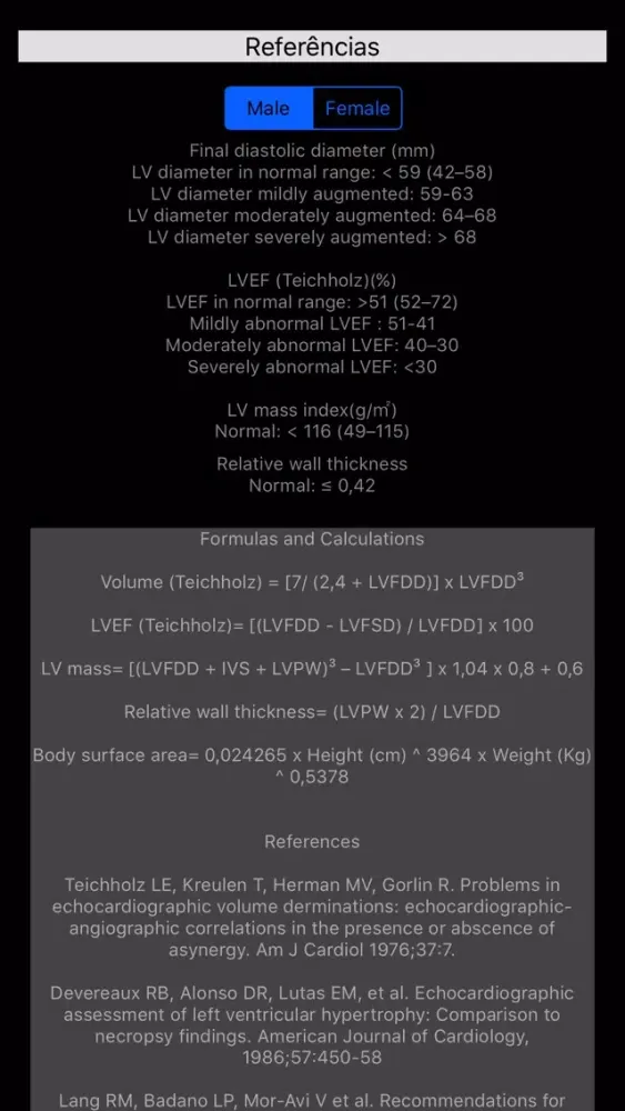 LVEF & mass スクリーンショット