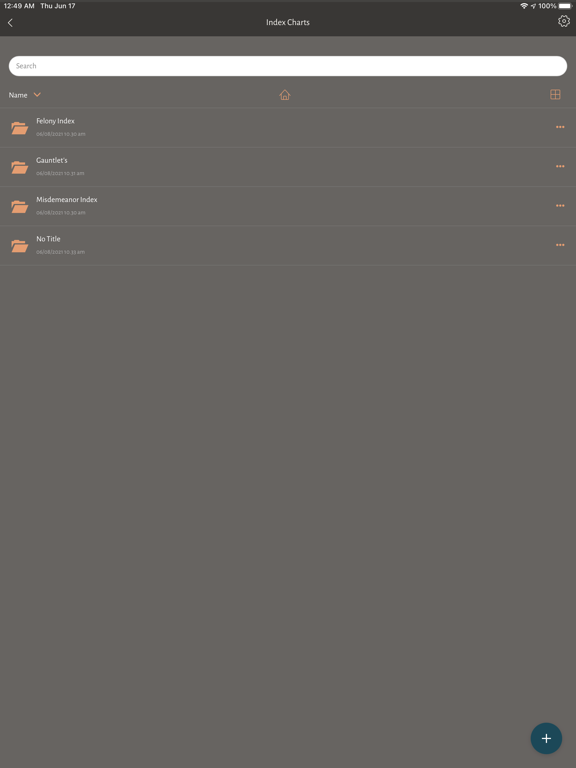 Tangkapan skrin OCDLA Little Green Book iPad 