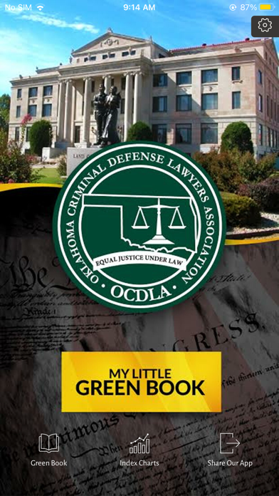 Tangkapan skrin OCDLA Little Green Book