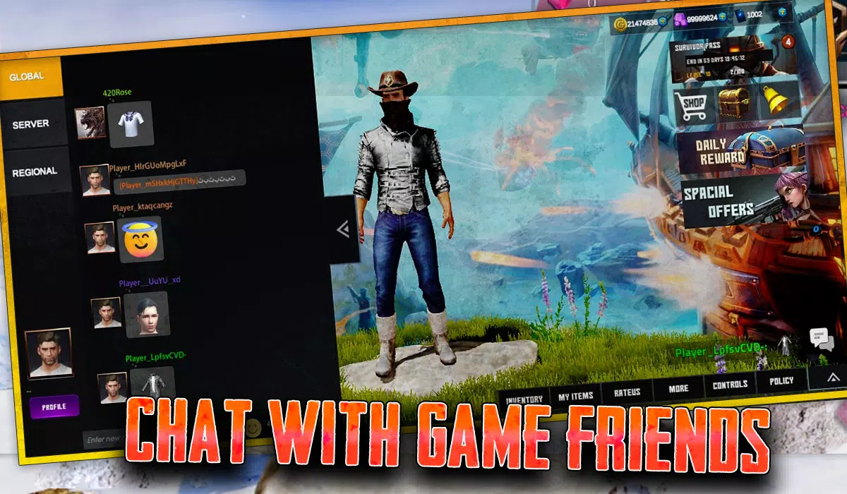 Survival: Fire Battlegrounds Screenshots