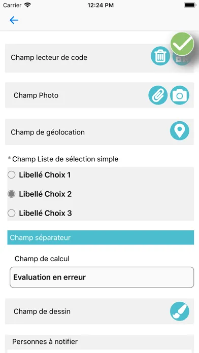 Tangkapan skrin Quick Connect Mobile