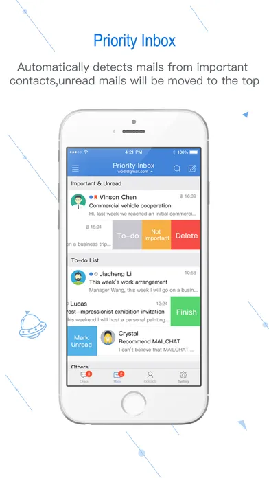 MailChat-Email for domains Ekran Görüntüleri