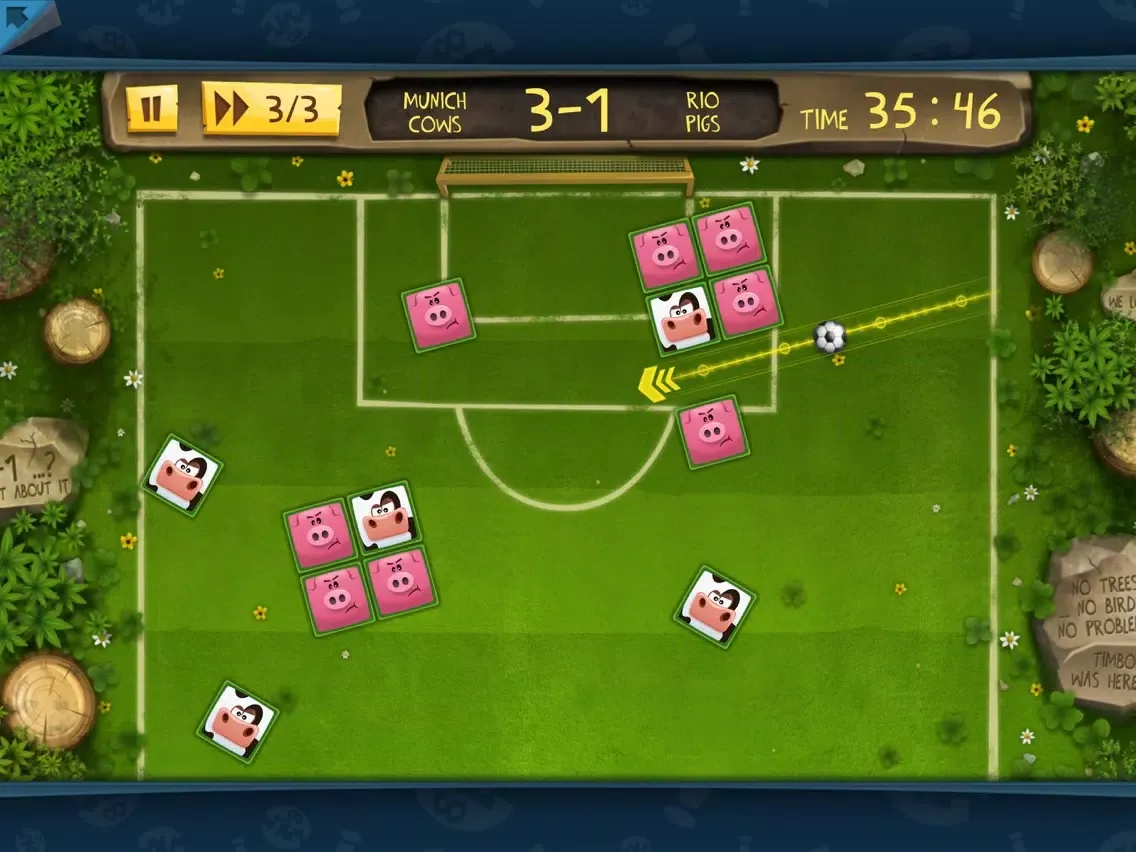 Kick And Cows iPad 应用截图
