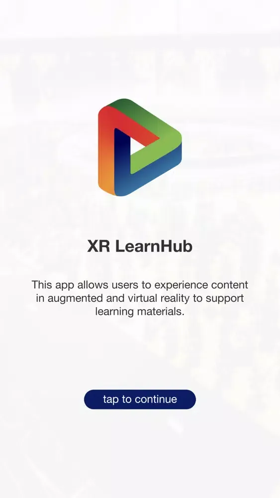 Ảnh chụp màn hình của XR LearnHub