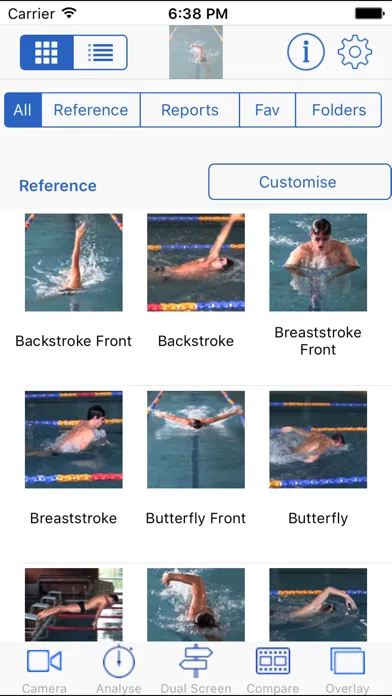 ภาพหน้าจอของ Swim Coach Plus HD