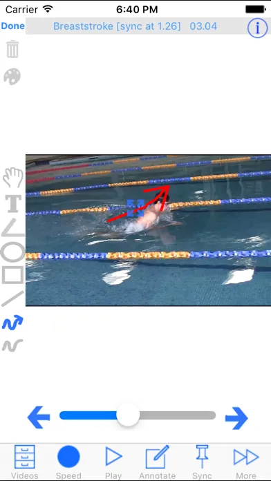 ภาพหน้าจอของ Swim Coach Plus HD