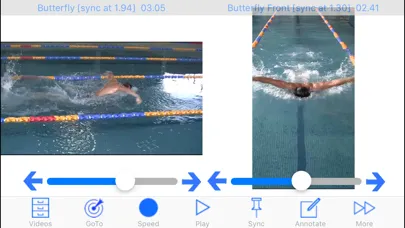 ภาพหน้าจอของ Swim Coach Plus HD