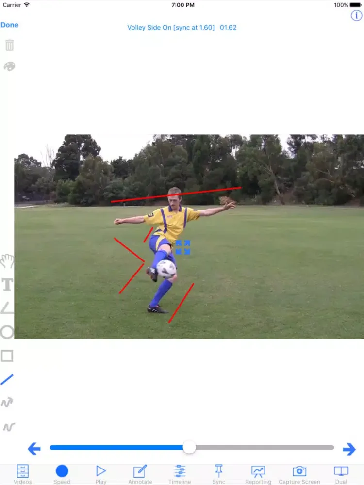 Captures d'écran de Football Coach Plus HD iPad 