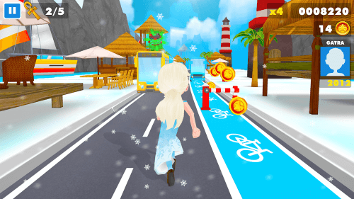 Subway Icy Princess Rush-screenshot-5