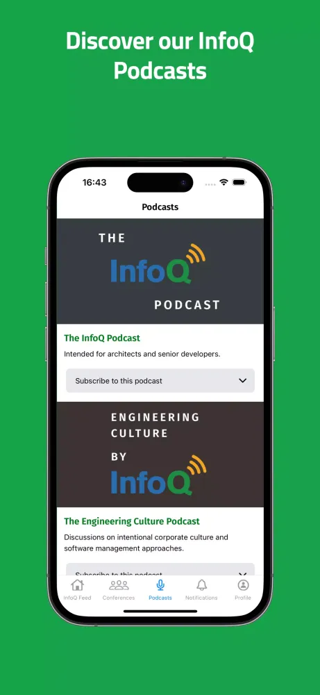 InfoQ Mobile应用截图