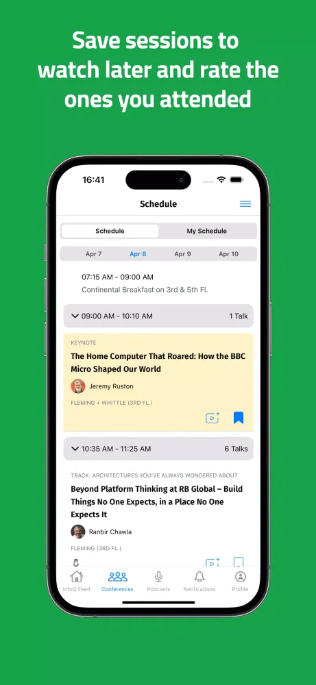 InfoQ Mobile应用截图